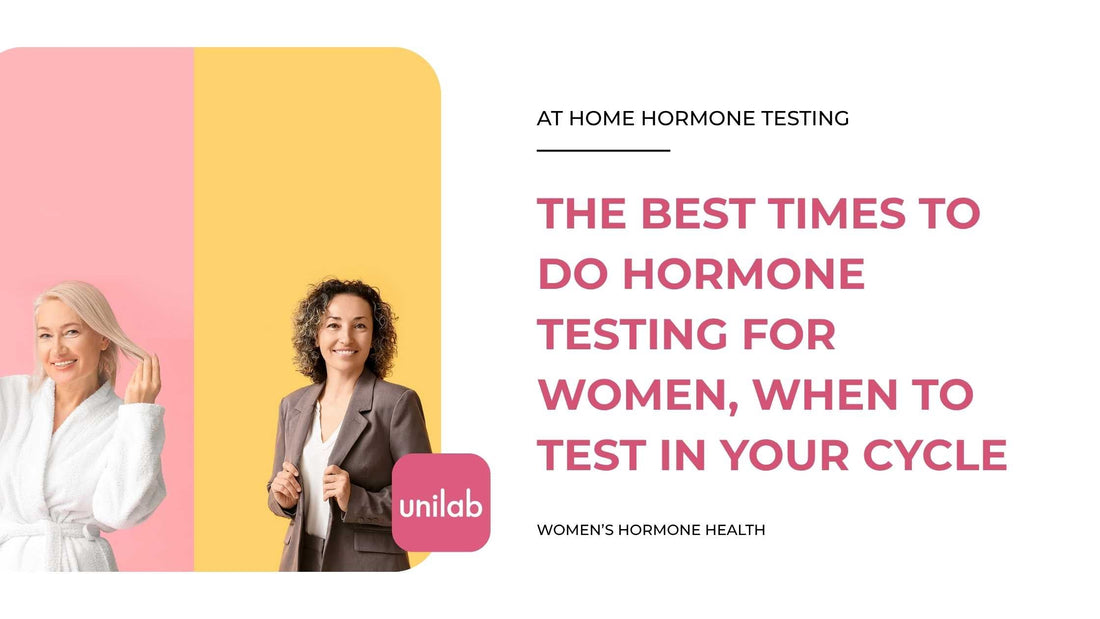 The best times to test your hormones, according to science